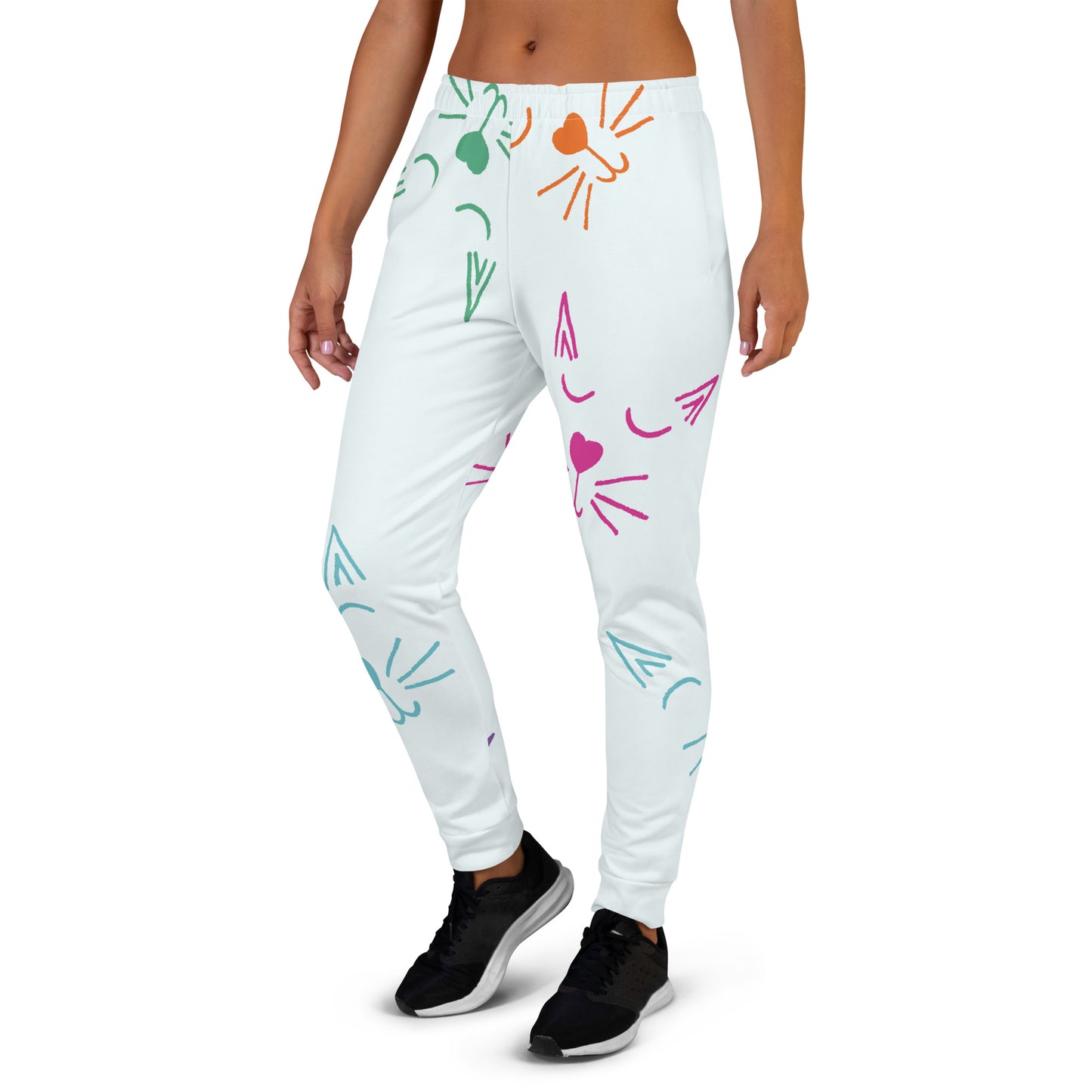 Damen-Jogginghose Miau