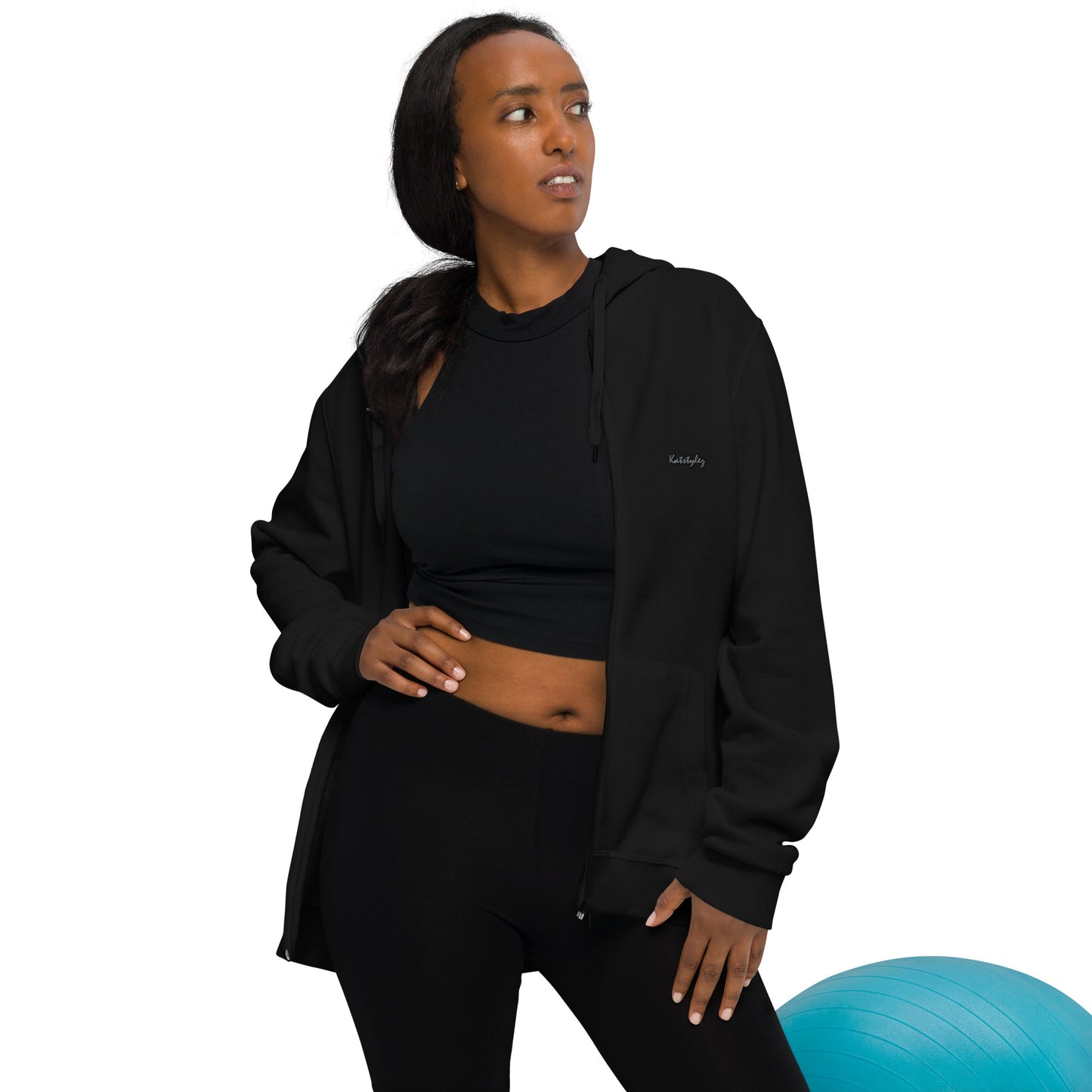 Damen Zip-Hoodie Basic Line