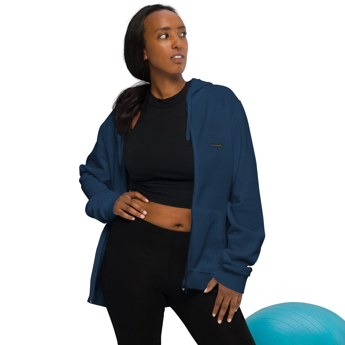 Damen Zip-Hoodie Basic Line