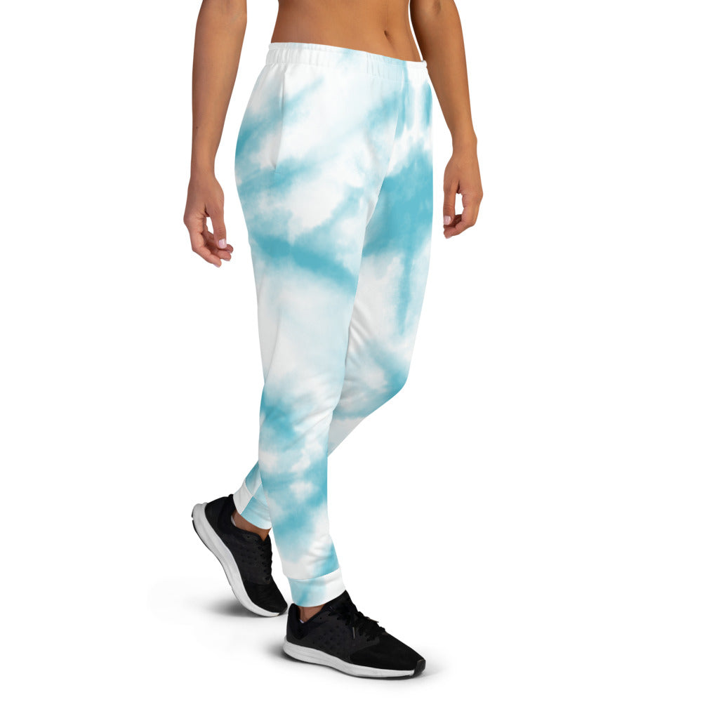 Damen-Jogginghose Batik  Blue