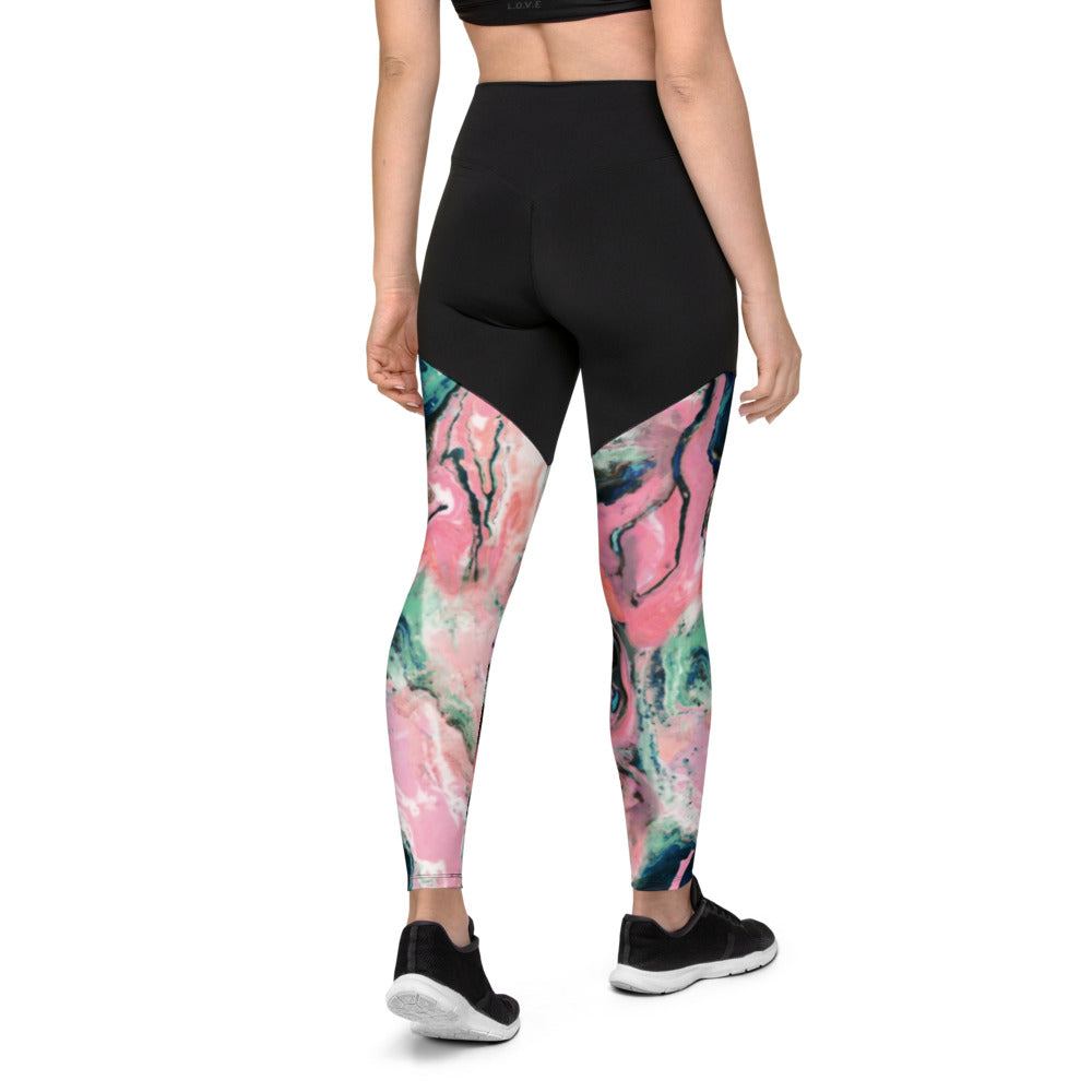 Sport-Leggings Abstract II