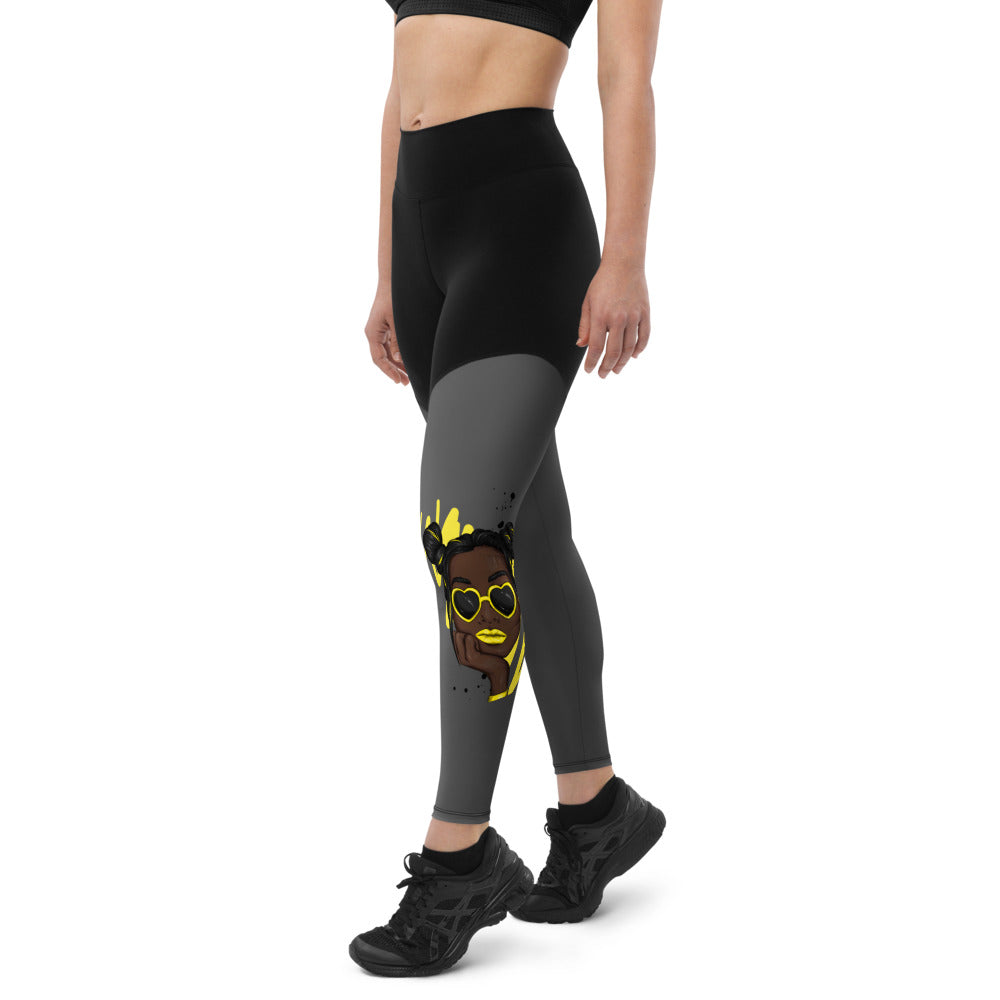 Sport-Leggings Girly I