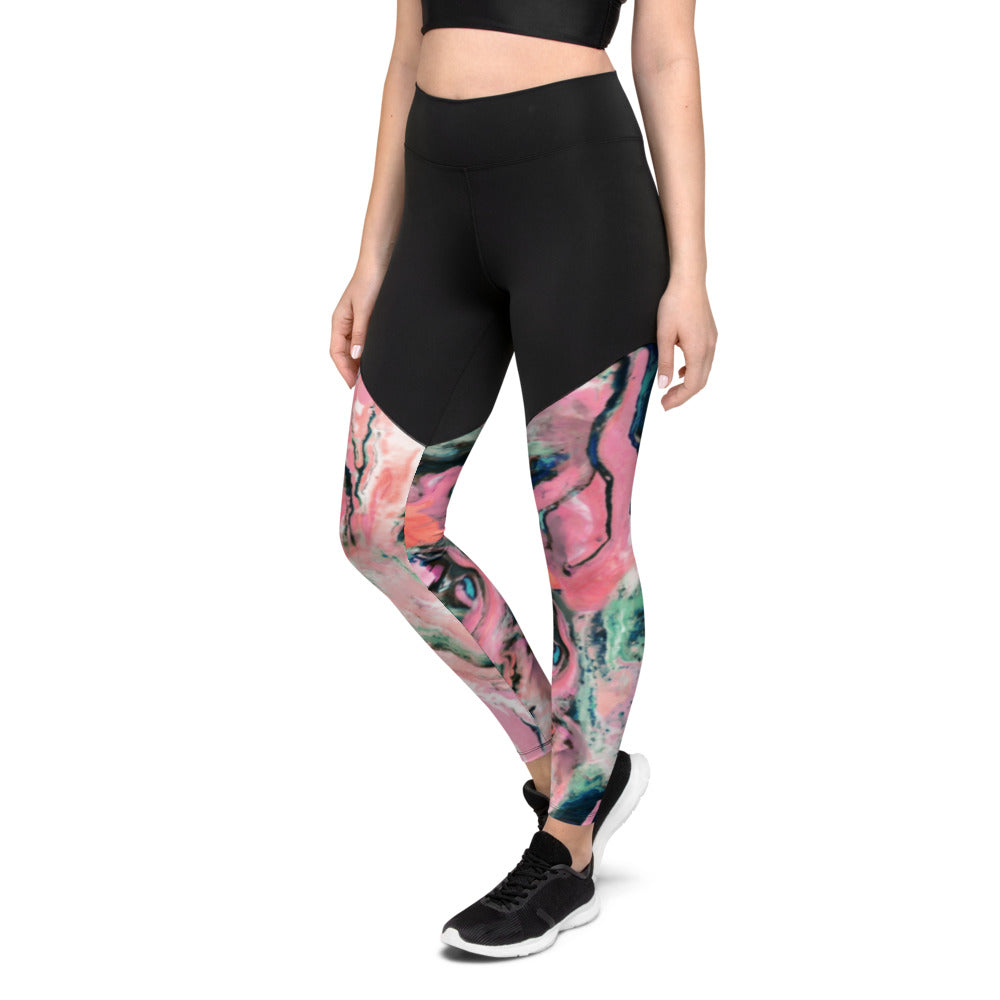 Sport-Leggings Abstract II