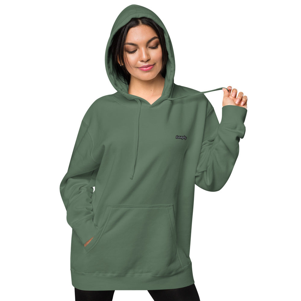 Pigmentgefärbter Damen-Hoodie