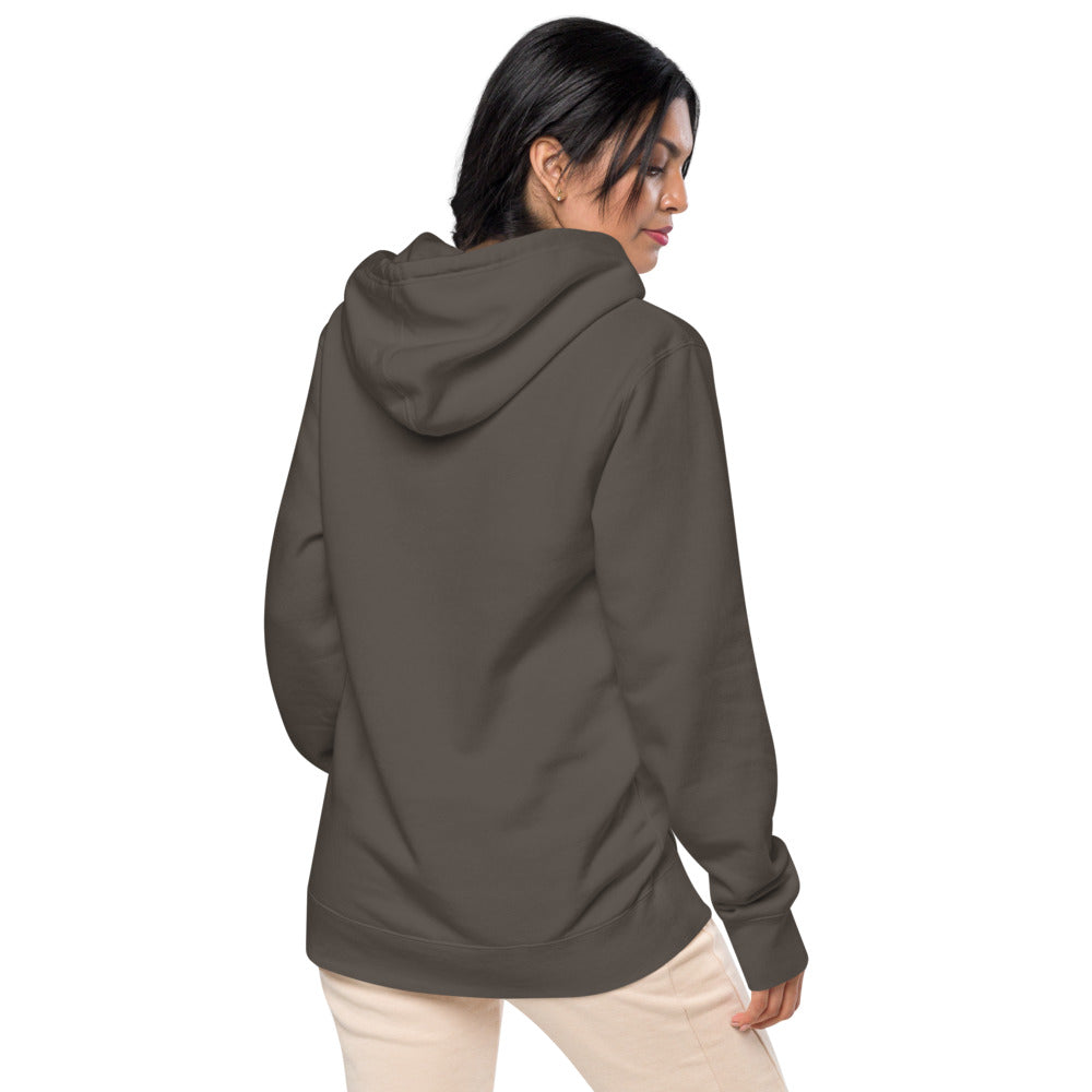 Pigmentgefärbter Damen-Hoodie
