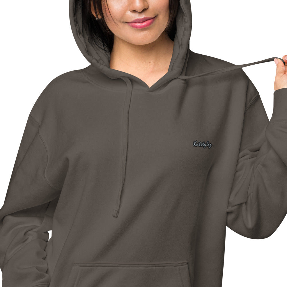 Pigmentgefärbter Damen-Hoodie
