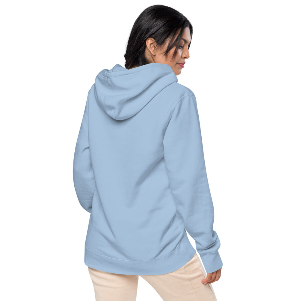 Pigmentgefärbter Damen-Hoodie