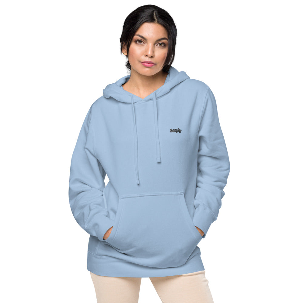 Pigmentgefärbter Damen-Hoodie