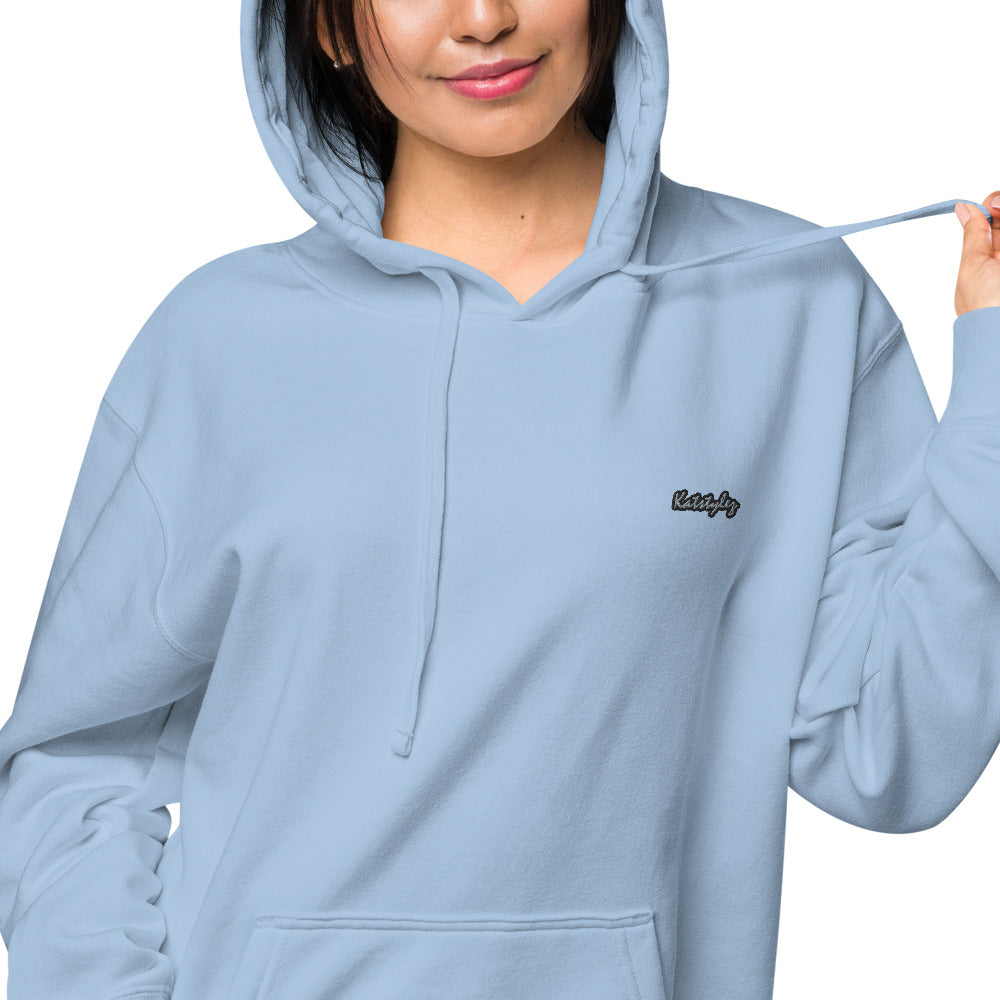 Pigmentgefärbter Damen-Hoodie