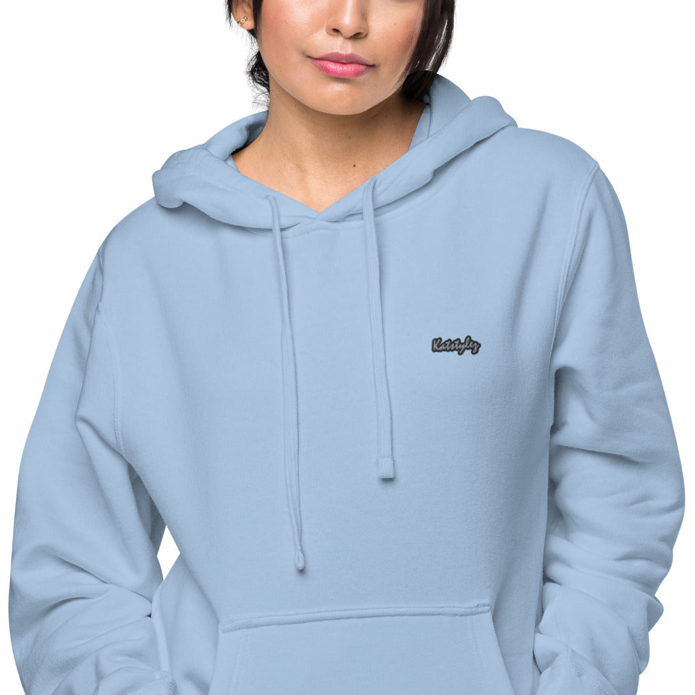 Pigmentgefärbter Damen-Hoodie