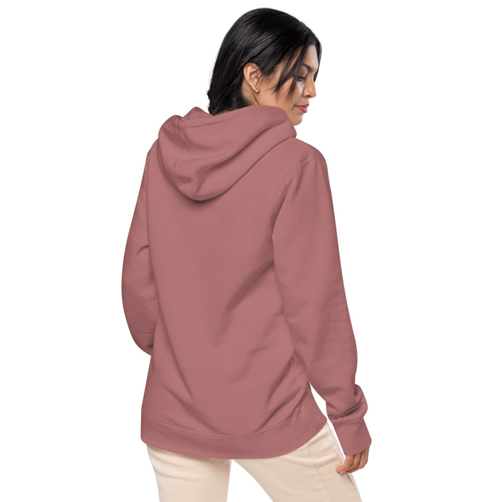Pigmentgefärbter Damen-Hoodie