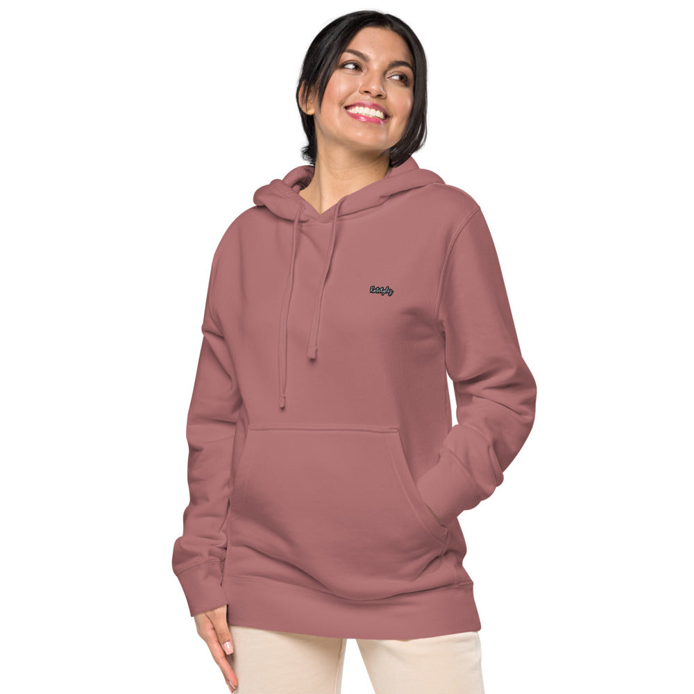 Pigmentgefärbter Damen-Hoodie