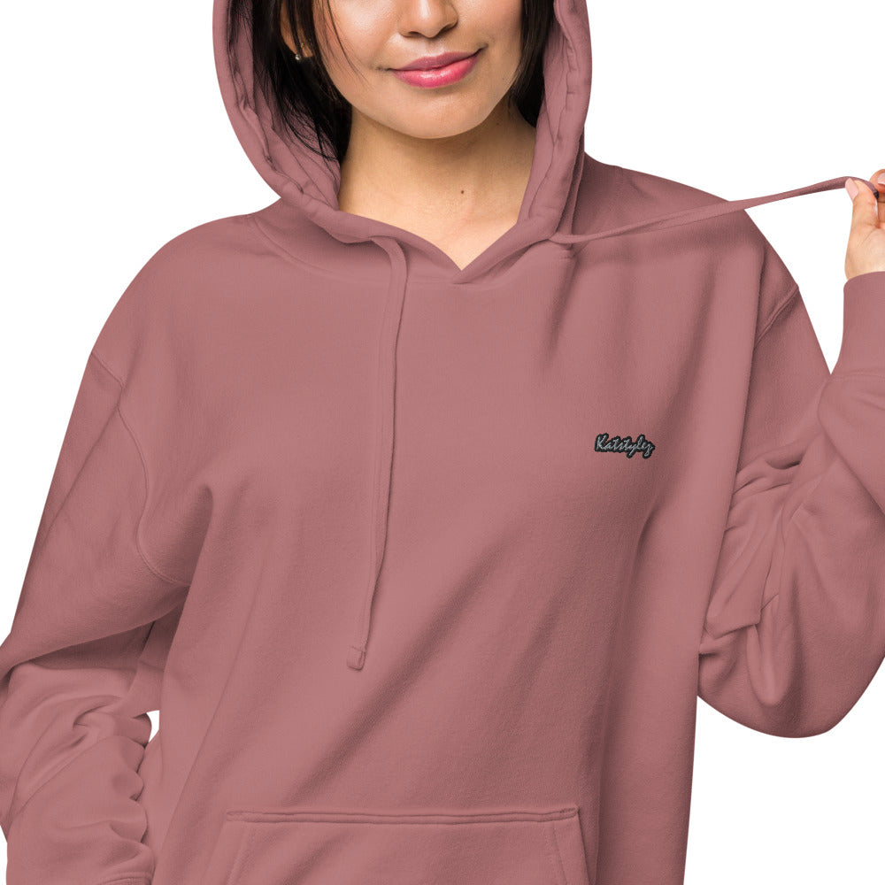 Pigmentgefärbter Damen-Hoodie