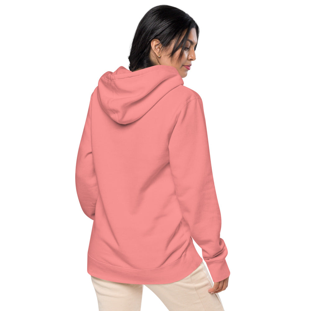 Pigmentgefärbter Damen-Hoodie