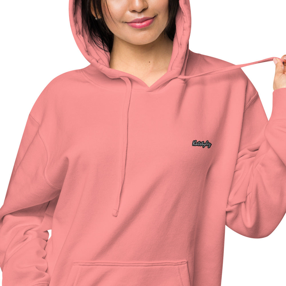 Pigmentgefärbter Damen-Hoodie