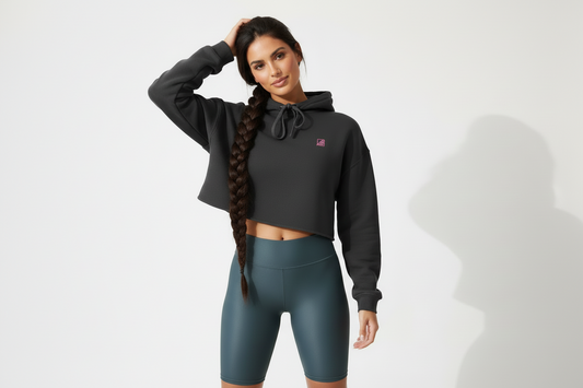 Katstylez Essential Cropped Hoodie