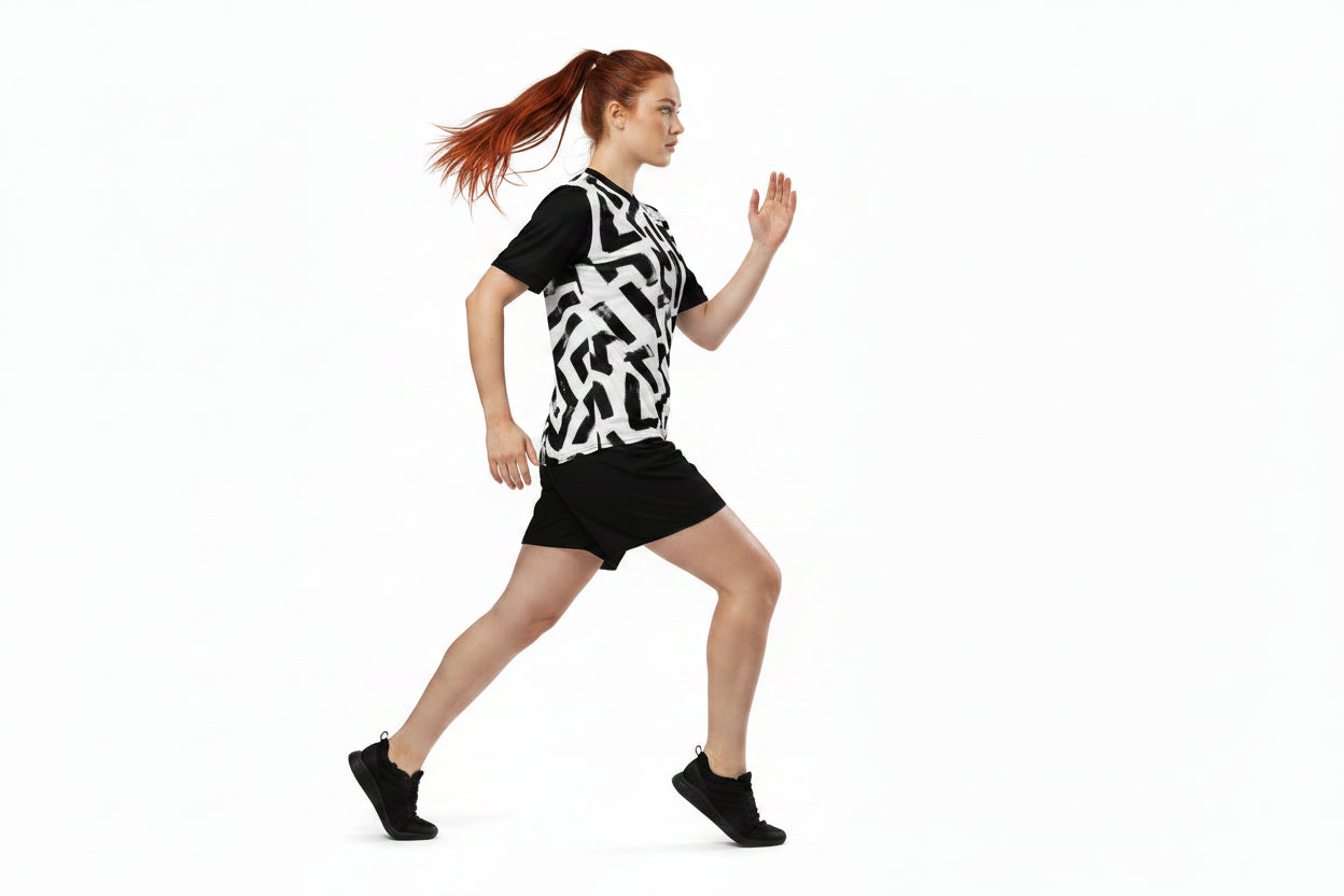 Katstylez Recyceltes Art Jersey Trikot