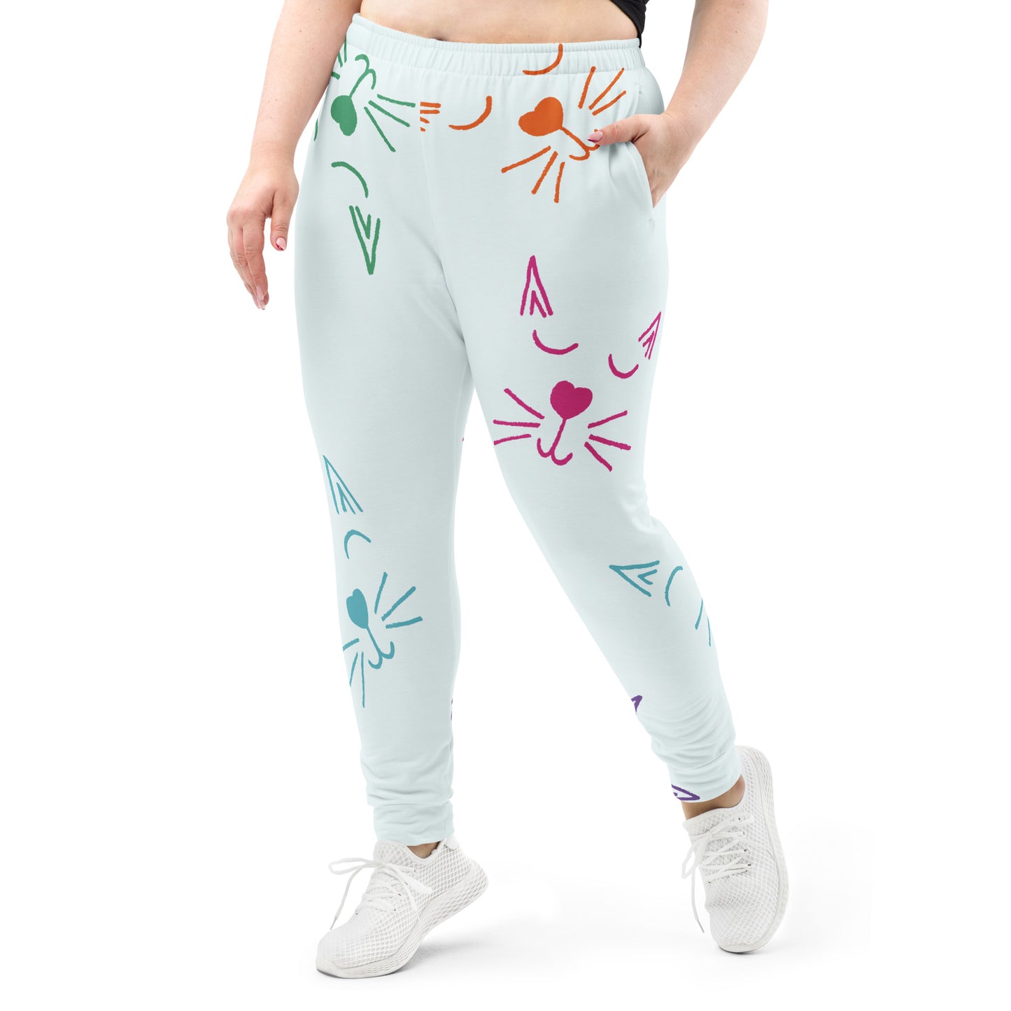 Damen-Jogginghose Miau