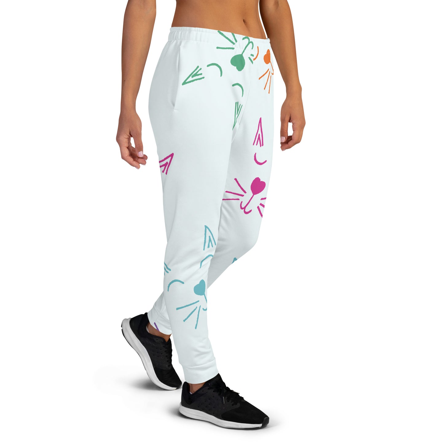 Damen-Jogginghose Miau