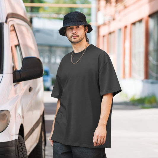 Herren Oversized T-Shirt mit verwaschenem Look