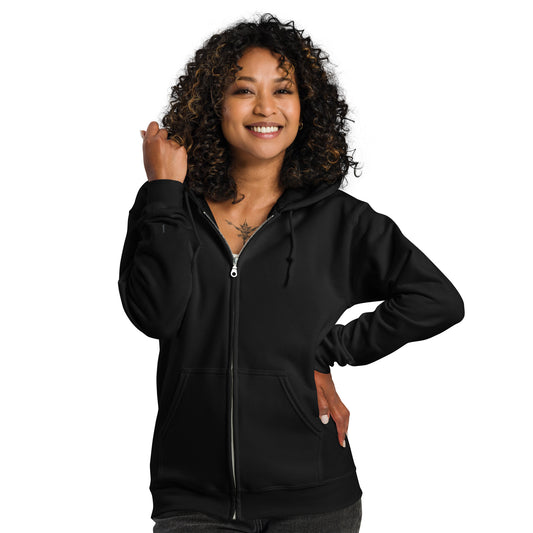 Kapuzenjacke Zip Hoodie Damen mit Reißverschluss