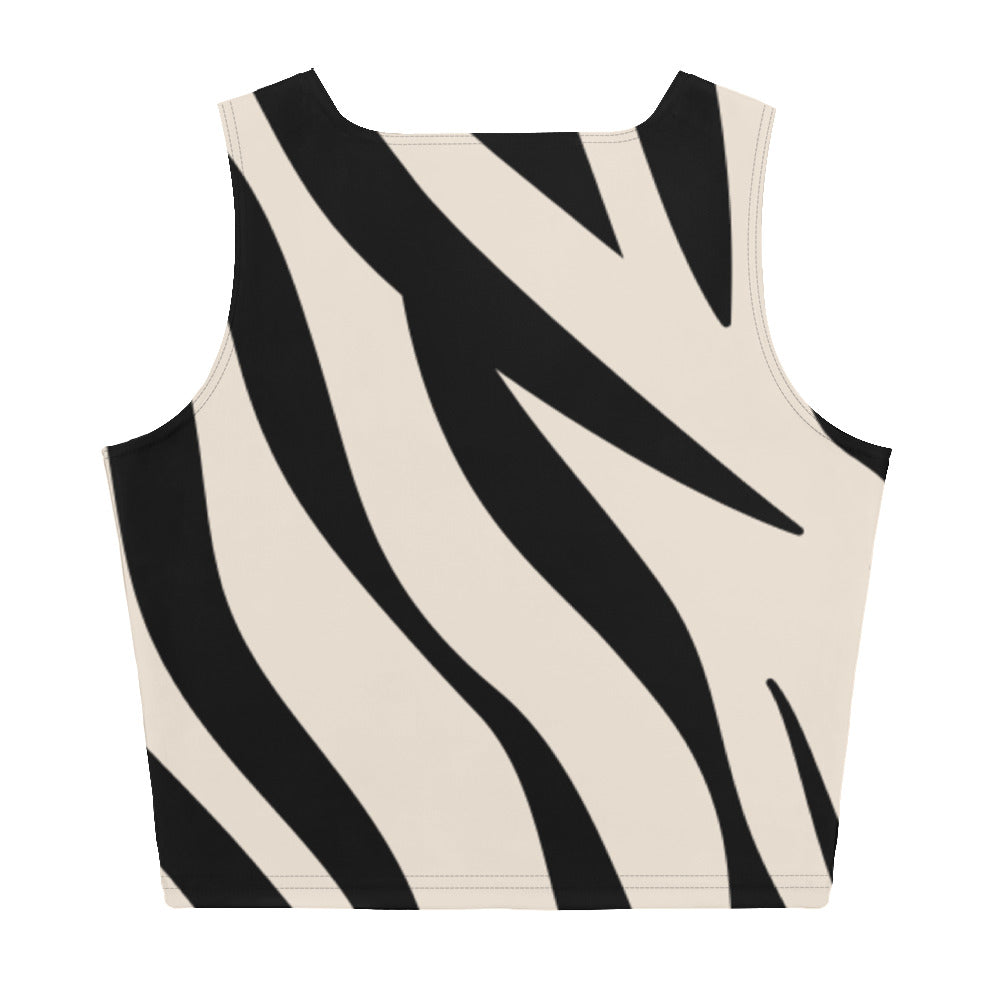 Crop-Top Zebra