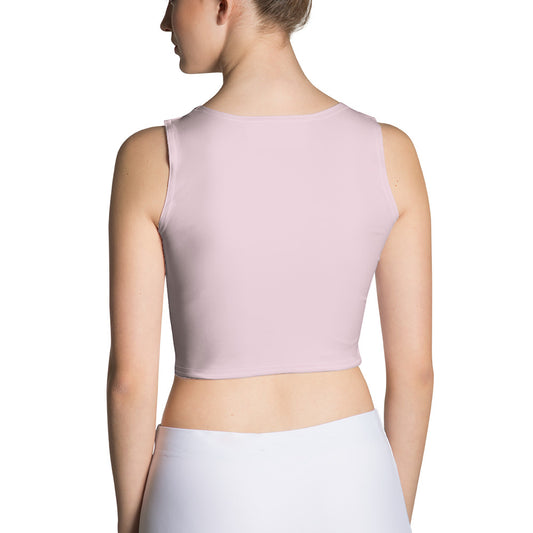 Crop-Top Basic Soft Rose