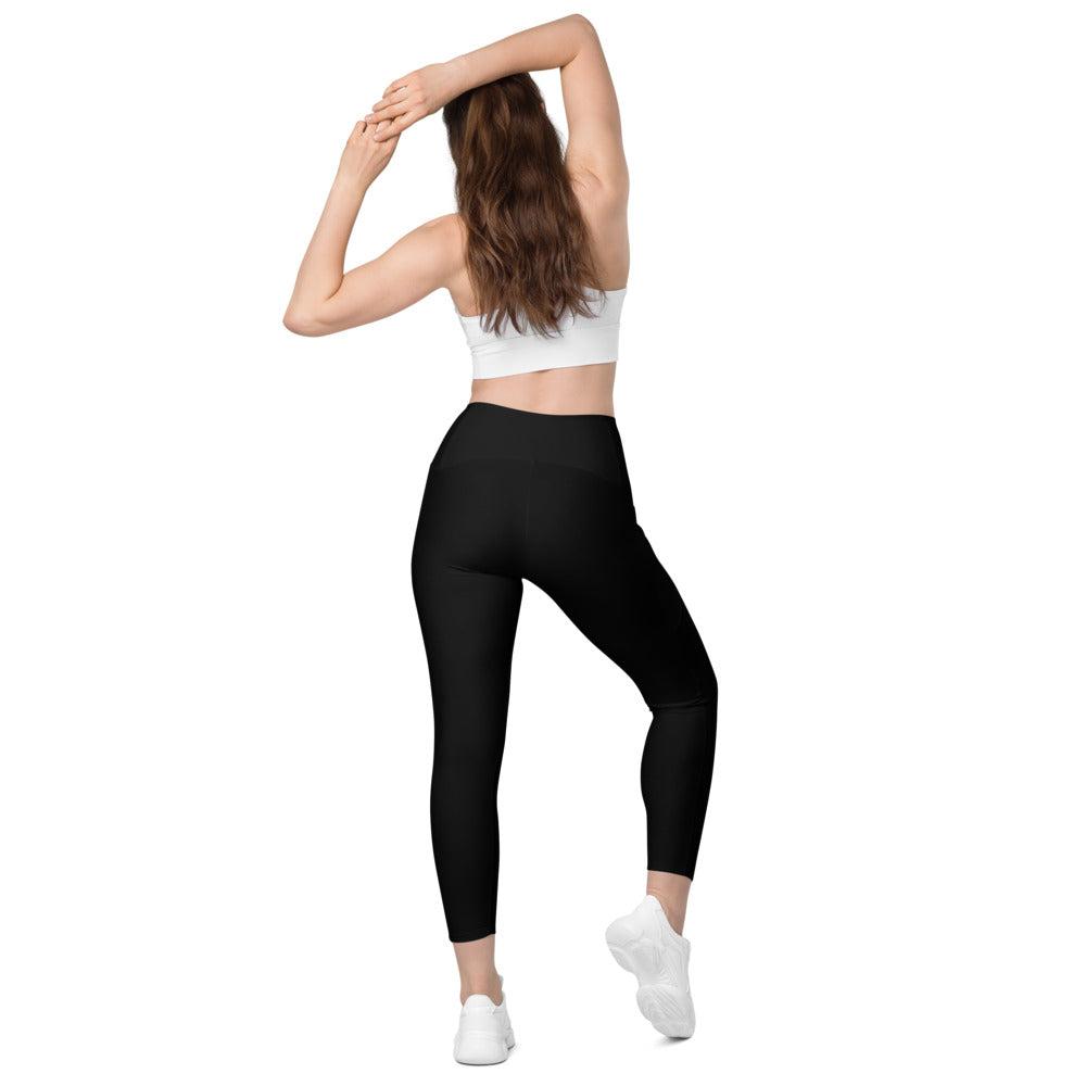 Leggings mit Taschen Basic Black