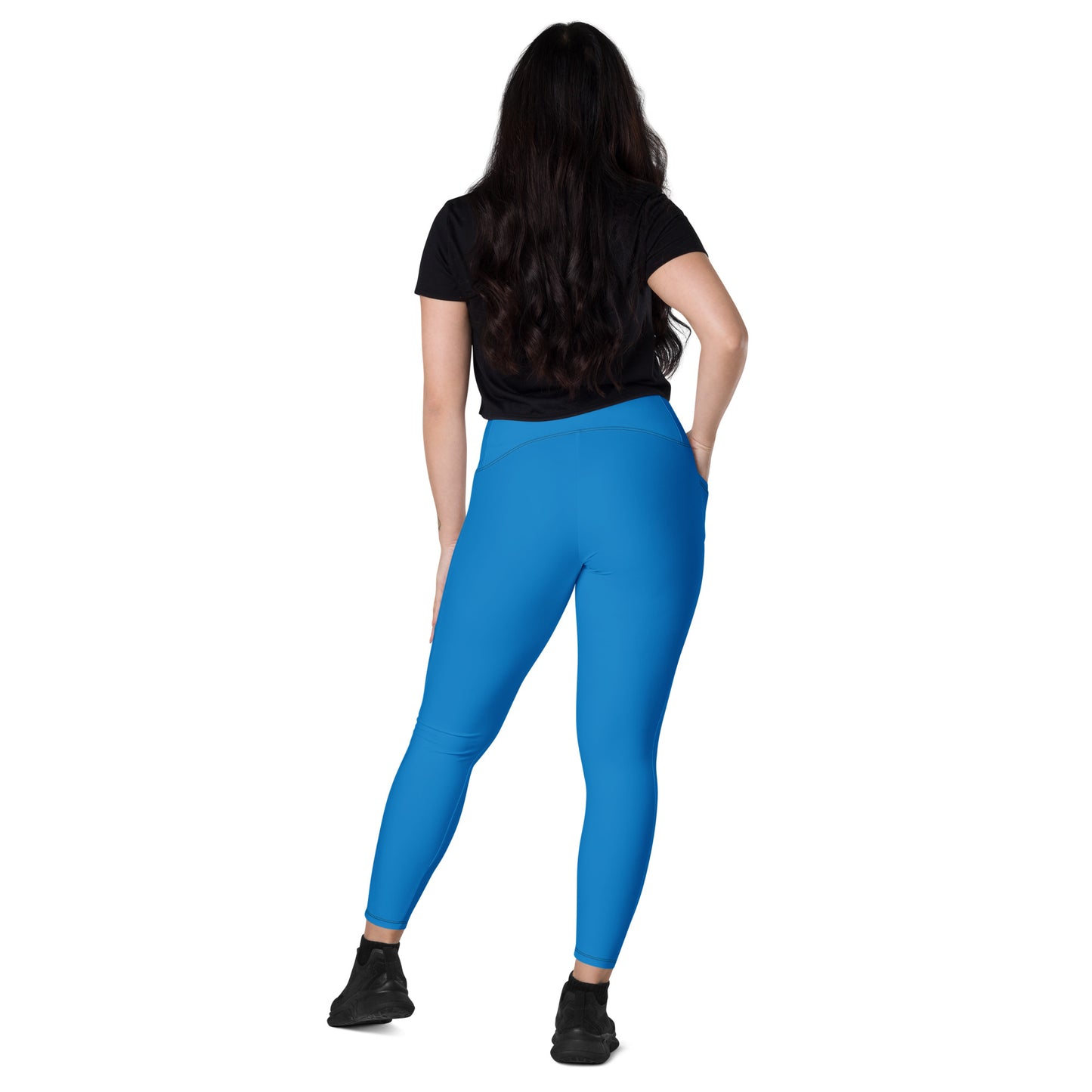 Leggings mit Taschen Basic Blue