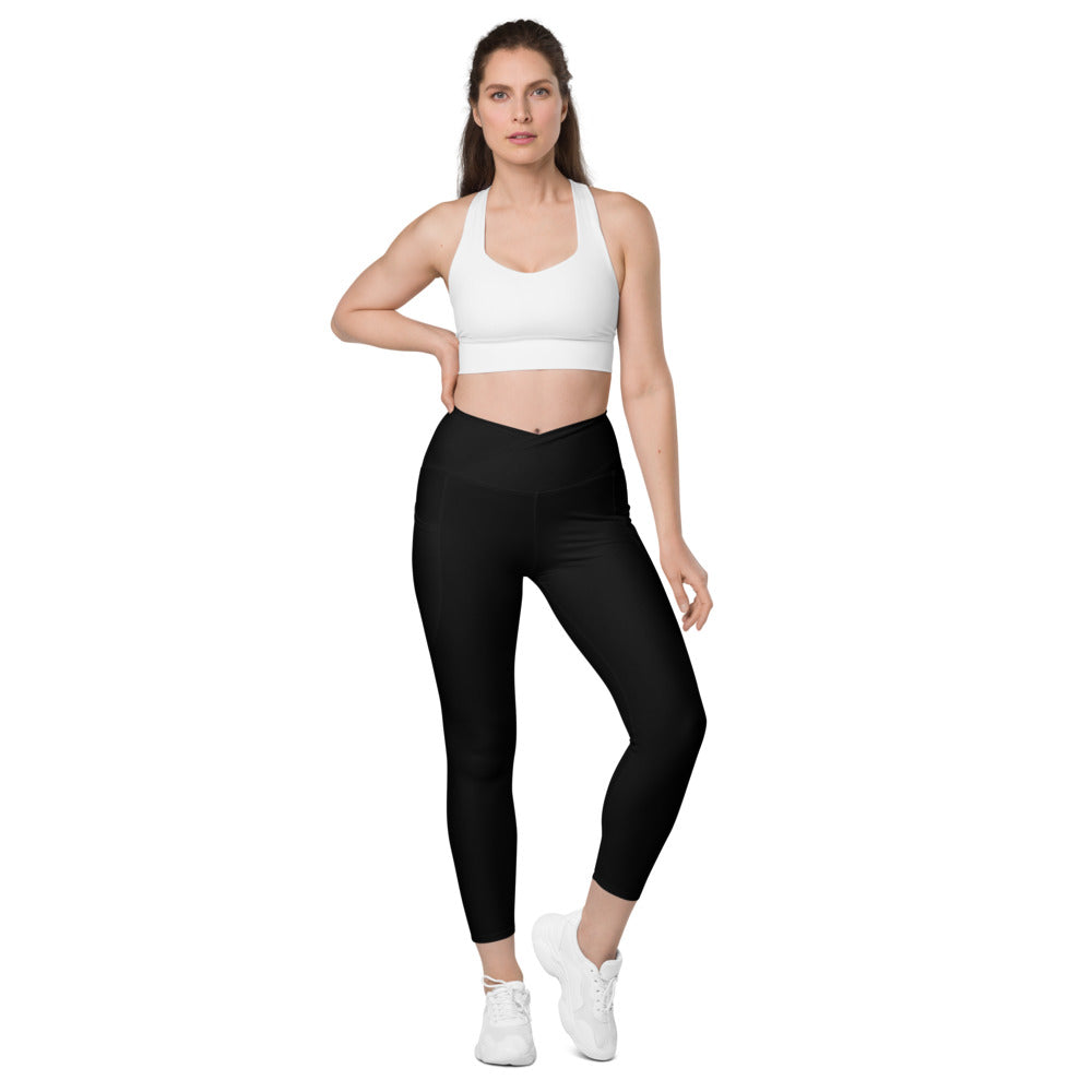 Leggings mit Taschen Basic Black