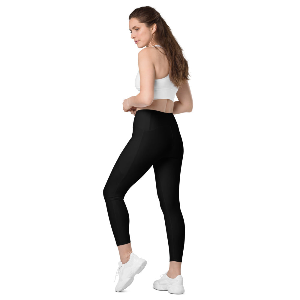 Leggings mit Taschen Basic Black