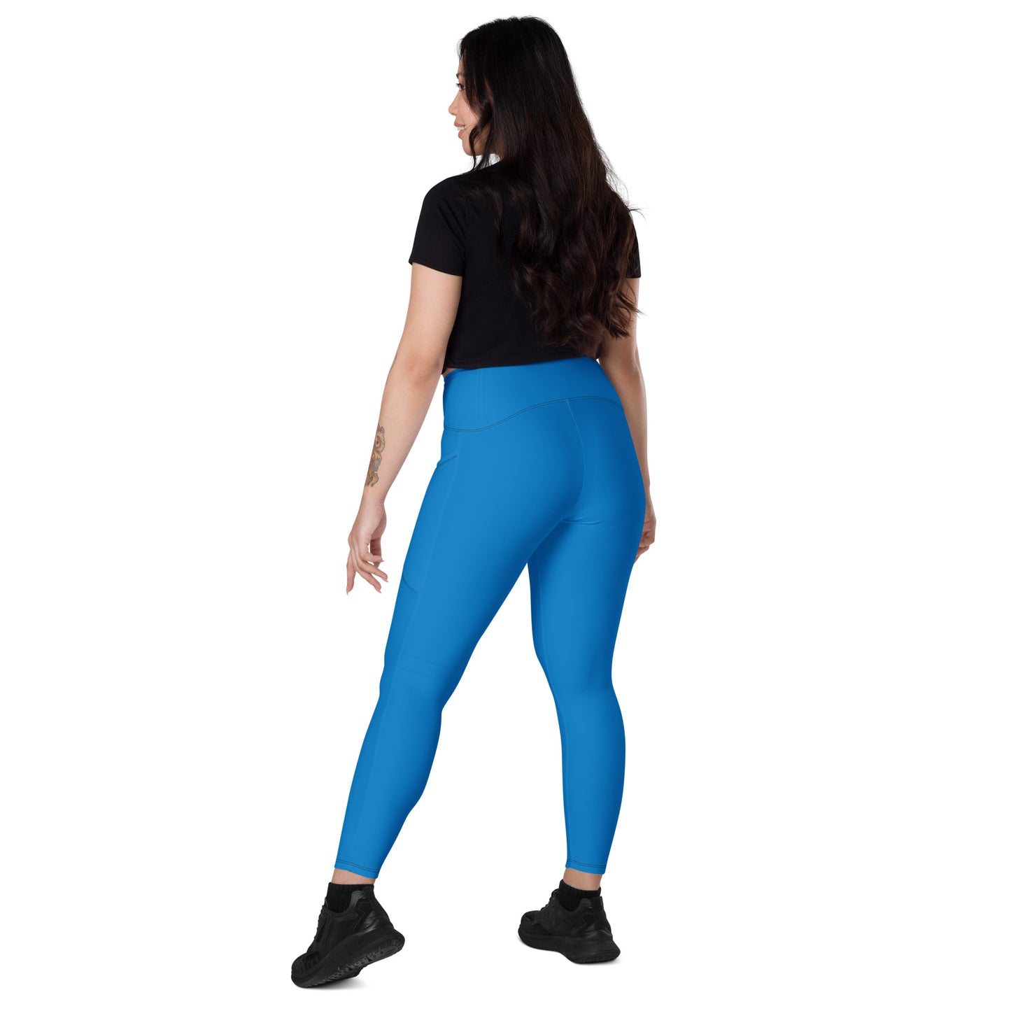 Leggings mit Taschen Basic Blue