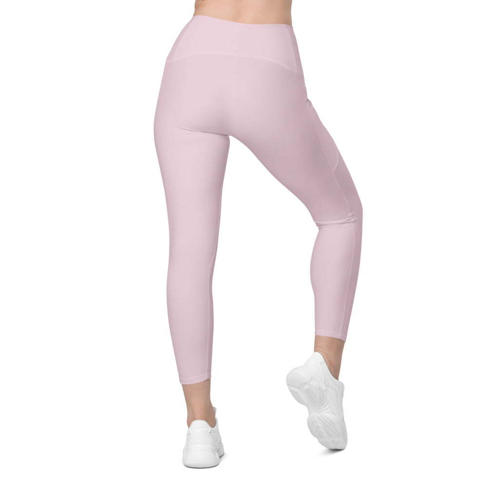 Leggings mit Taschen Basic Soft Rose