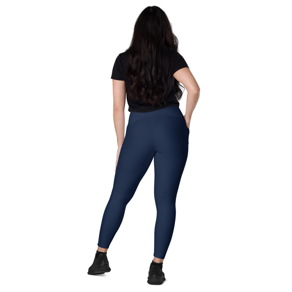 Leggings mit Taschen Basic Navy