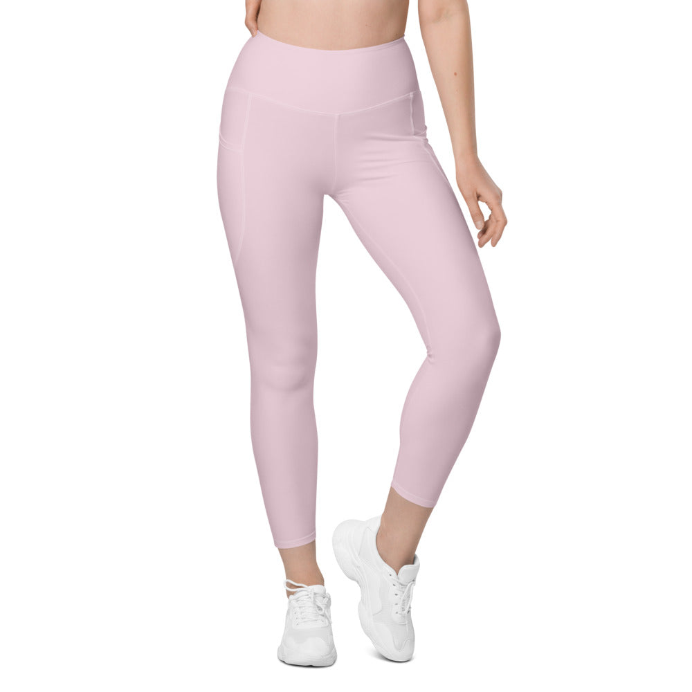 Leggings mit Taschen Basic Soft Rose