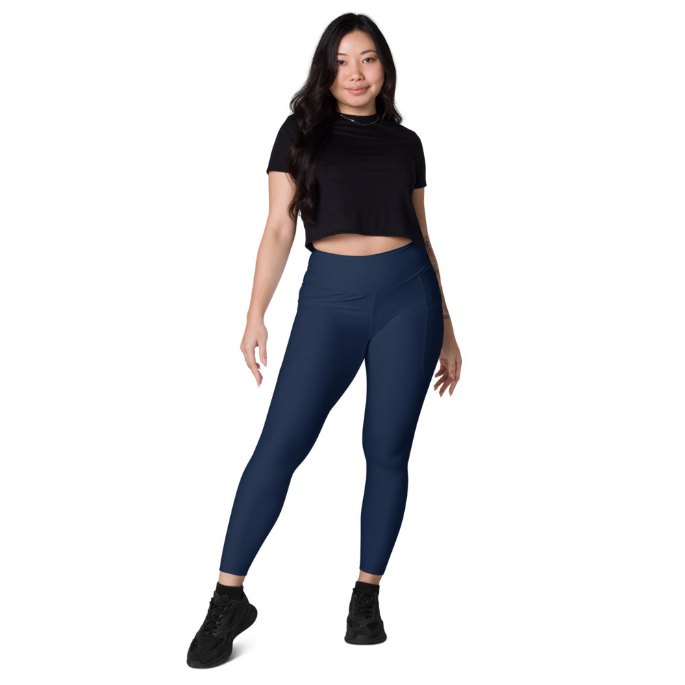 Leggings mit Taschen Basic Navy