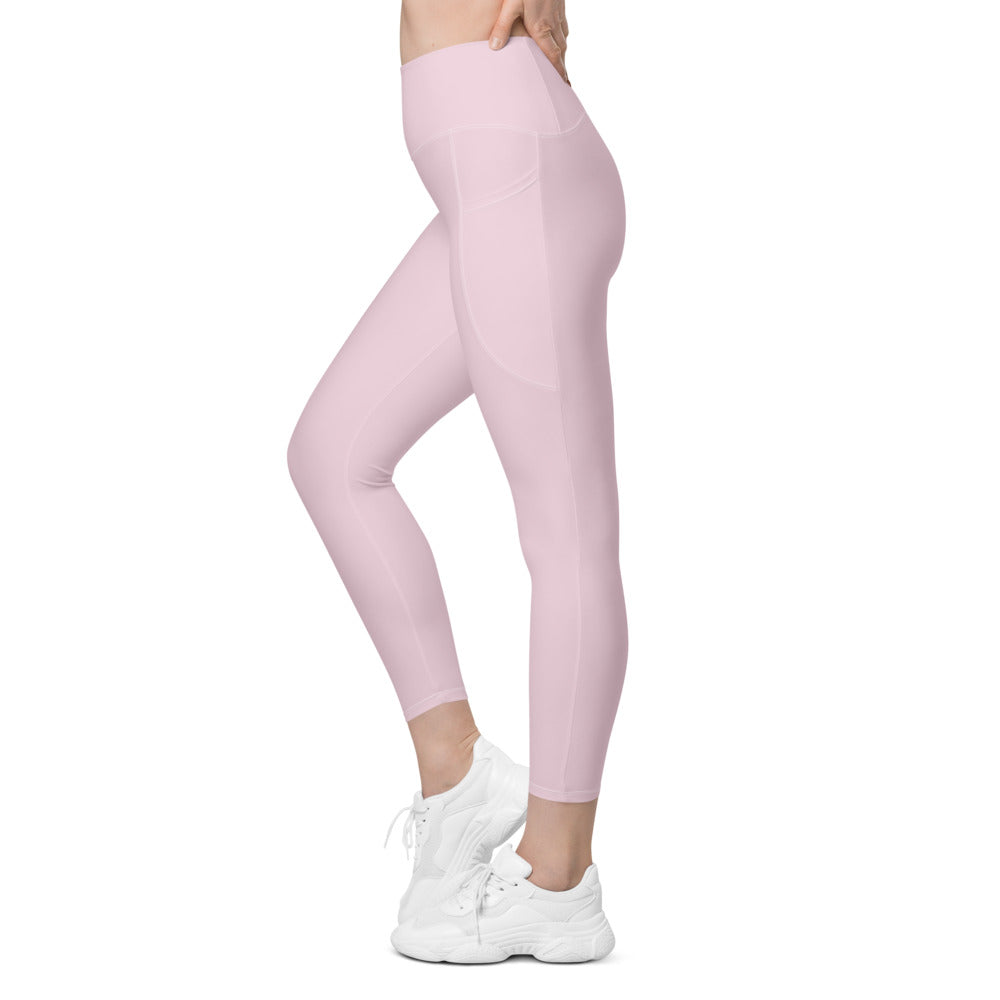 Leggings mit Taschen Basic Soft Rose