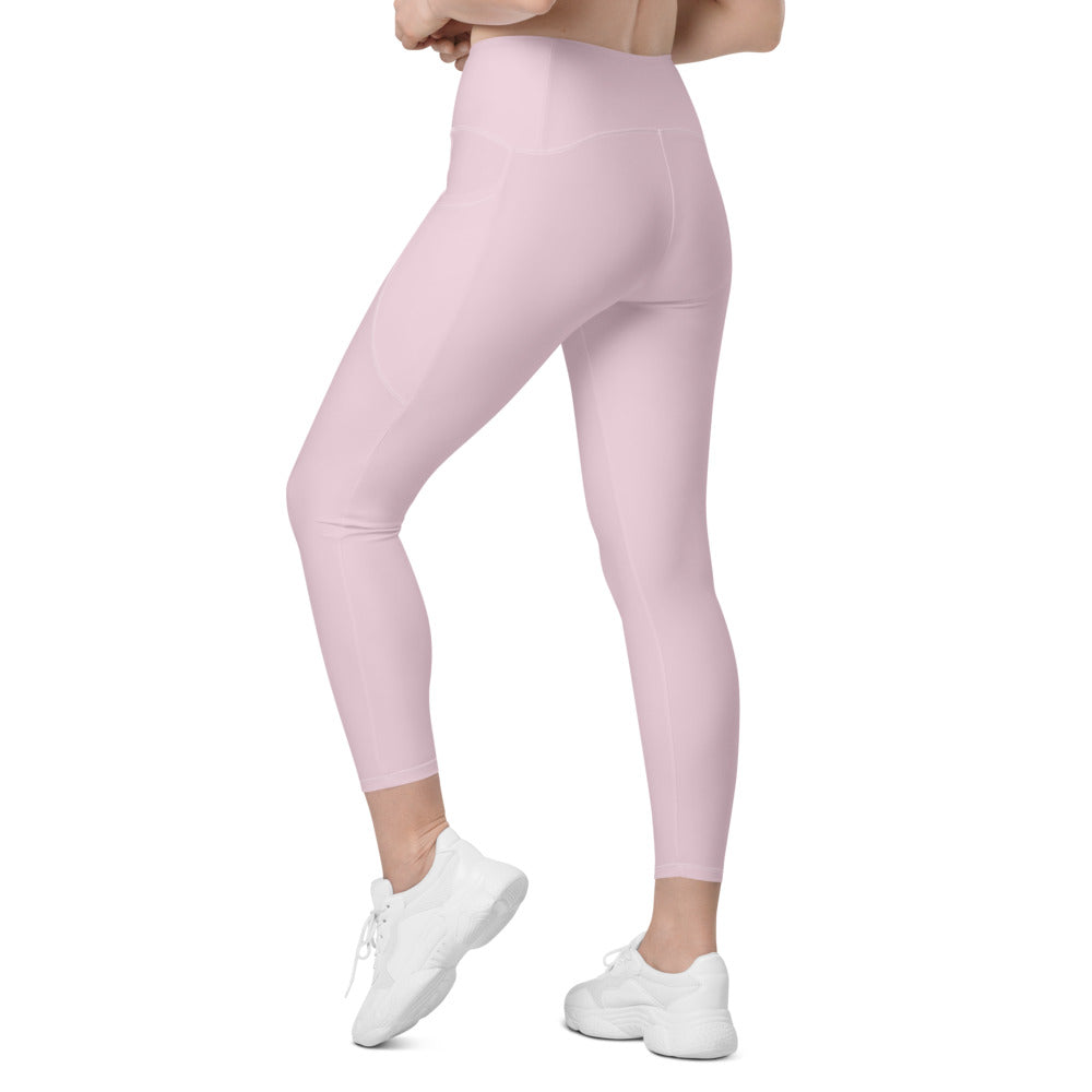 Leggings mit Taschen Basic Soft Rose