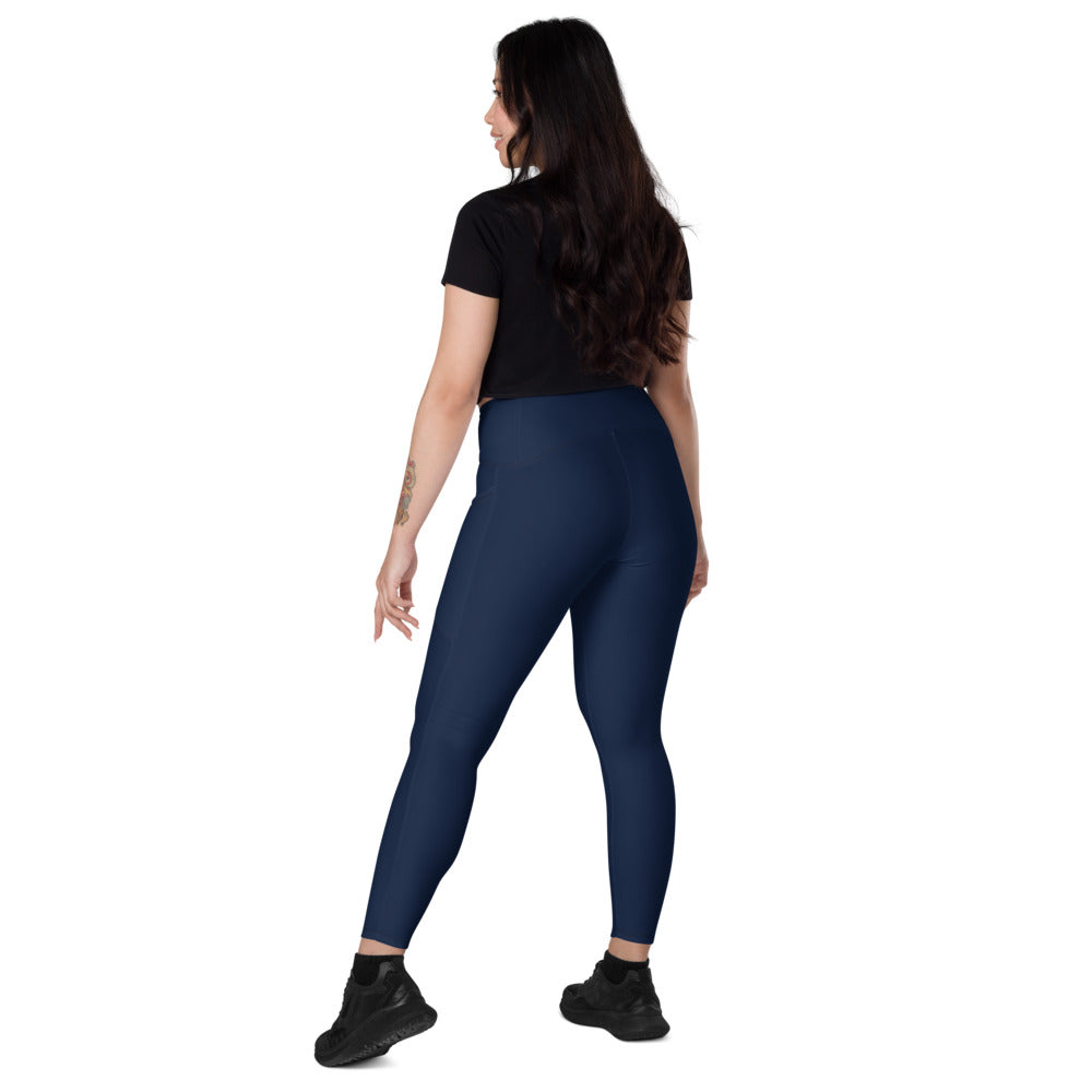 Leggings mit Taschen Basic Navy