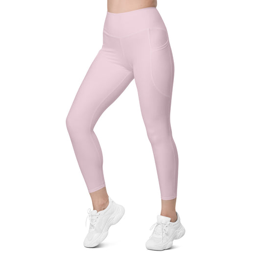 Leggings mit Taschen Basic Soft Rose