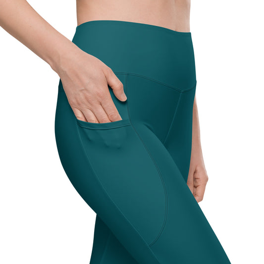 Leggings mit Taschen Basic Ocean