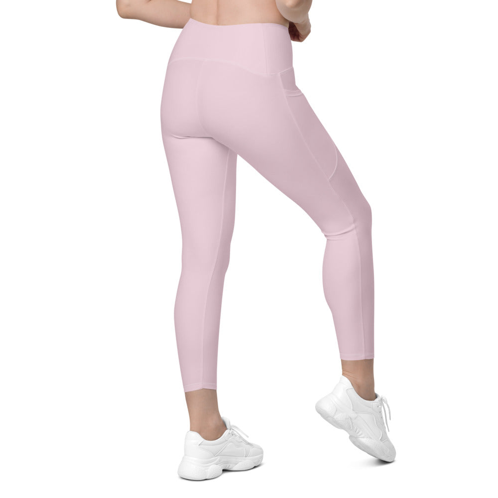 Leggings mit Taschen Basic Soft Rose