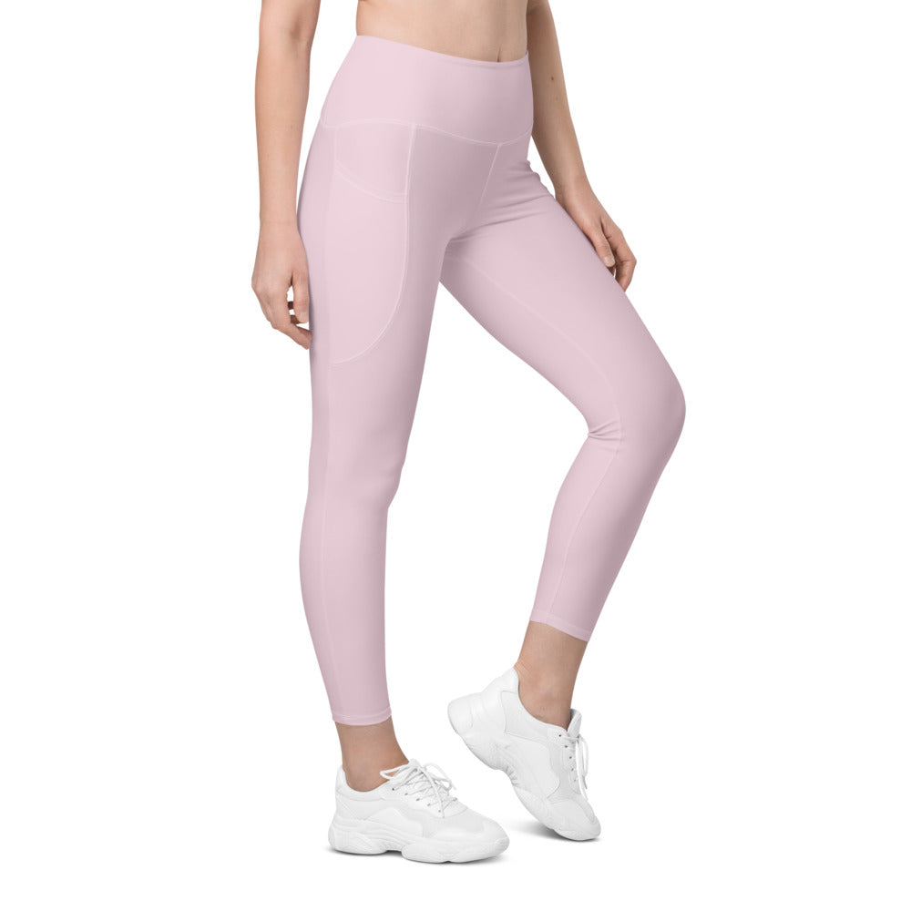 Leggings mit Taschen Basic Soft Rose