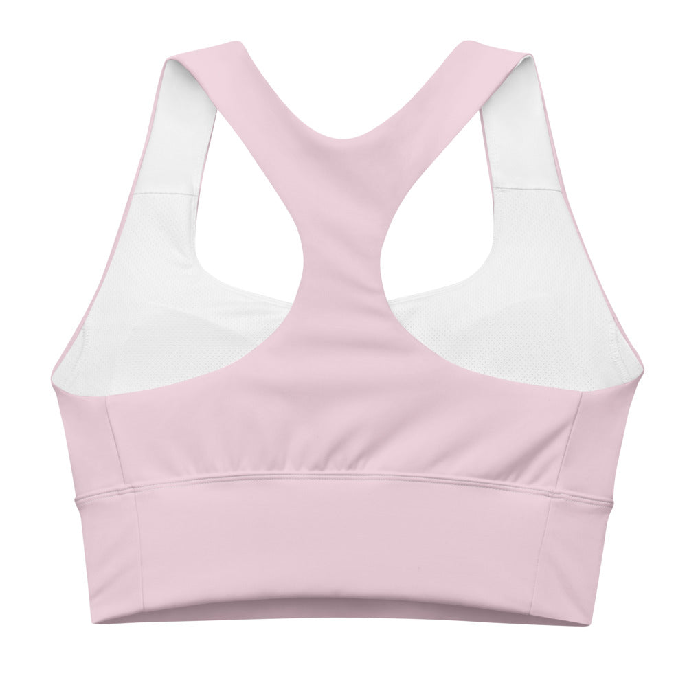 Longline-Sport-BH Basic Soft Rose