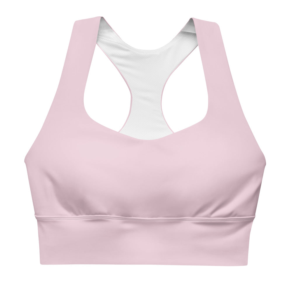 Longline-Sport-BH Basic Soft Rose