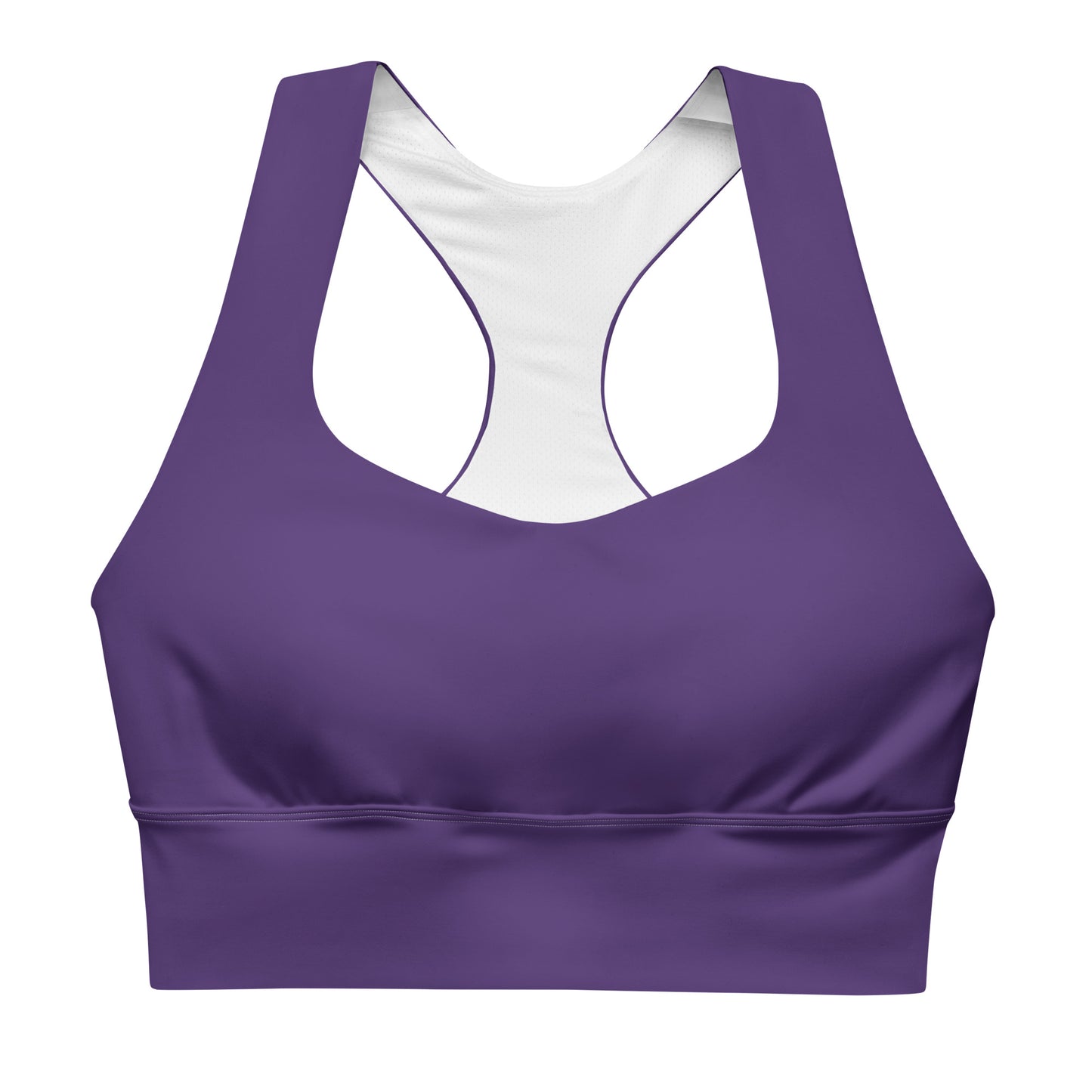 Longline-Sport-BH Basic Purple