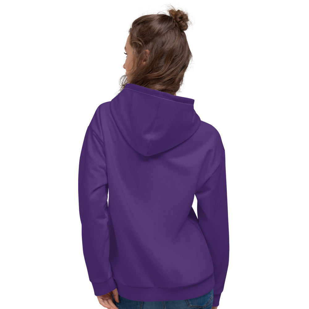 Entdecke unseren Trendsetter Damen-Kapuzenpullover für ein lebendiges Style-Statement! Basic Purple