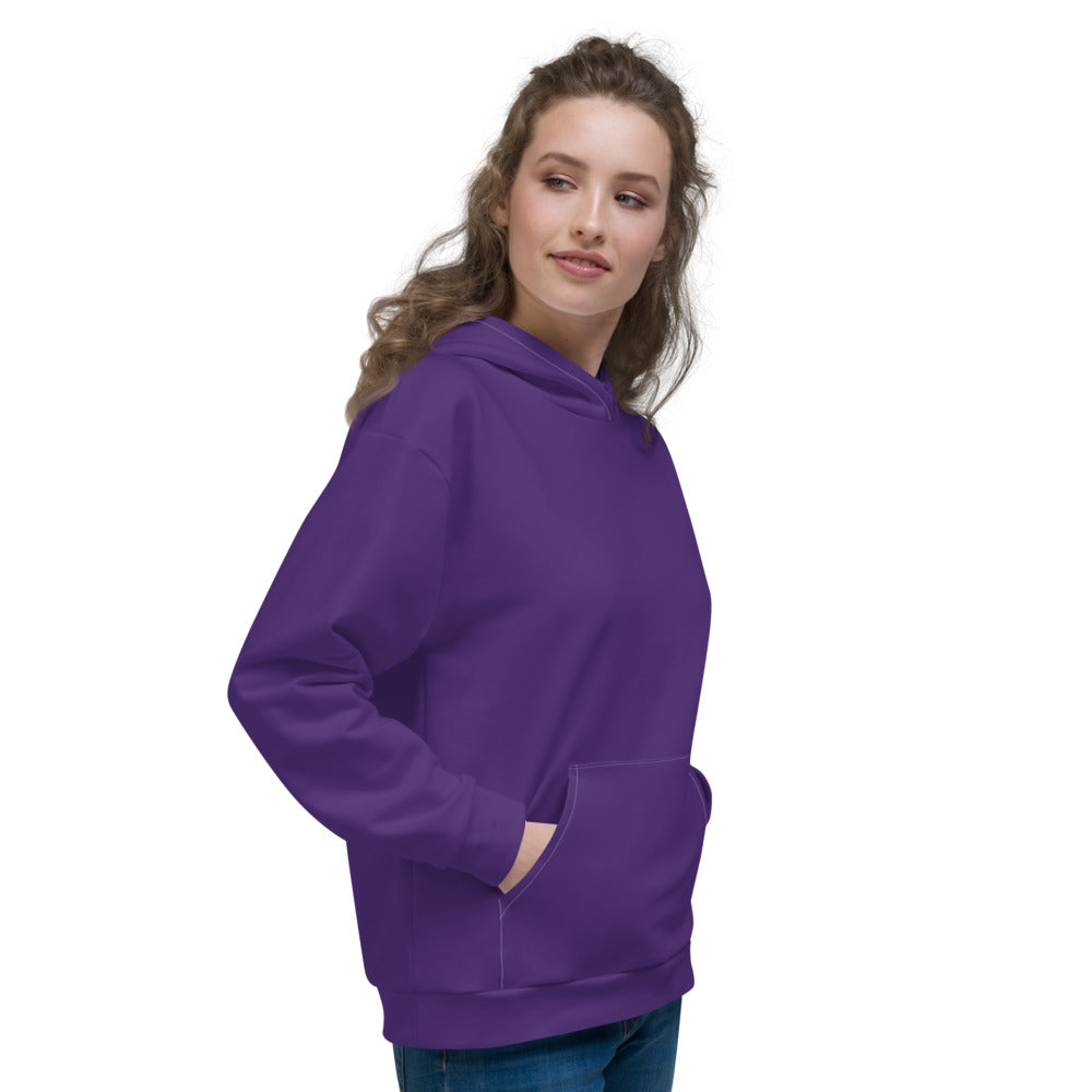 Entdecke unseren Trendsetter Damen-Kapuzenpullover für ein lebendiges Style-Statement! Basic Purple