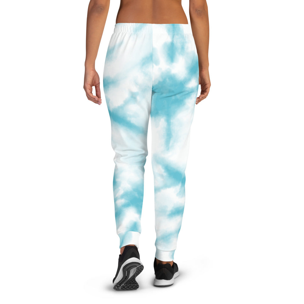 Damen-Jogginghose Batik  Blue