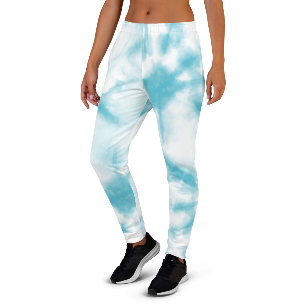 Damen-Jogginghose Batik  Blue